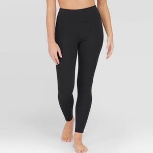 Assets By Spanx Black Leggings - Size 1X - Compression Leggings - Red Hot Label